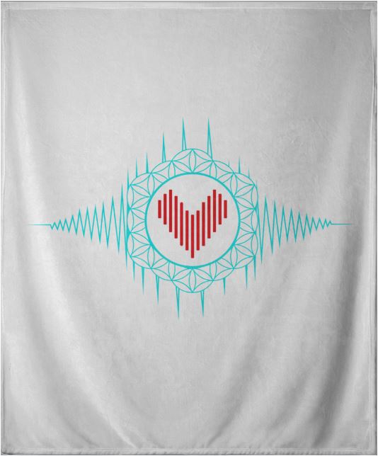 Heartbeat Blanket 50x60"
